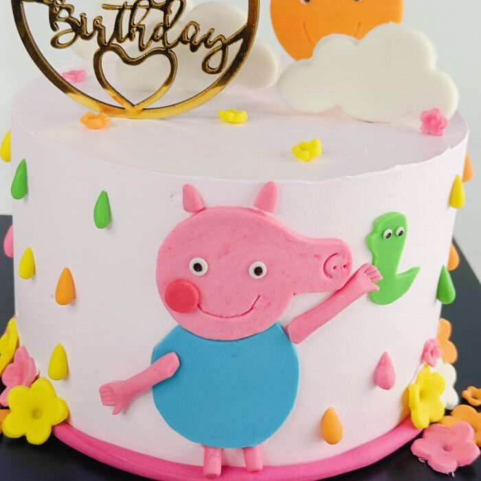 Papa Pig Under Rain - Image 4