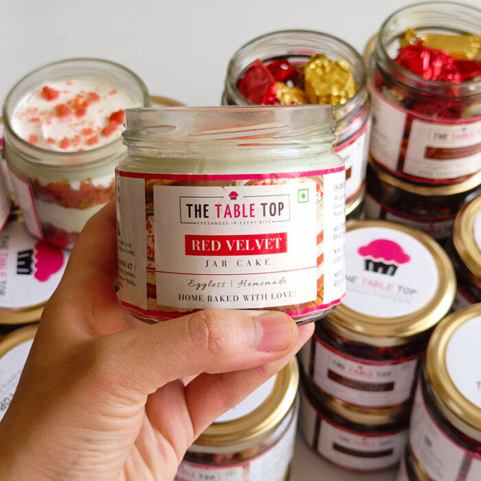 Red velvet Jar