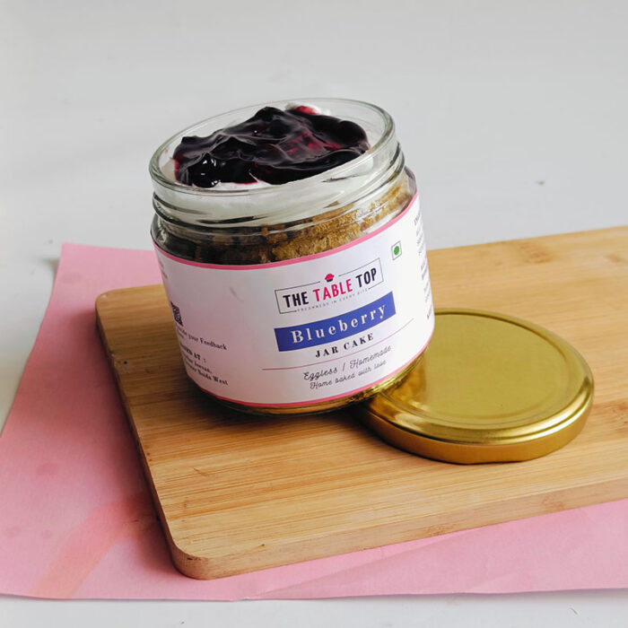 Blueberry Jar Cake