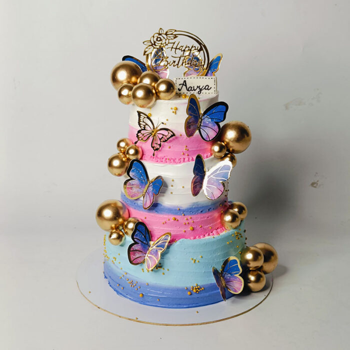 3 Tier Butterflies