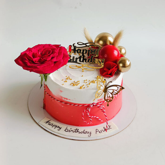 Tied Red Roses