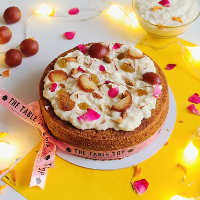 Rabri Gulab Jamun Cake - Image 3