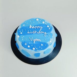 Glittery Blue