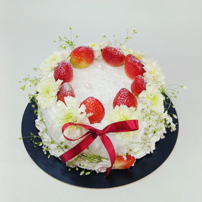 Floral Strawberries