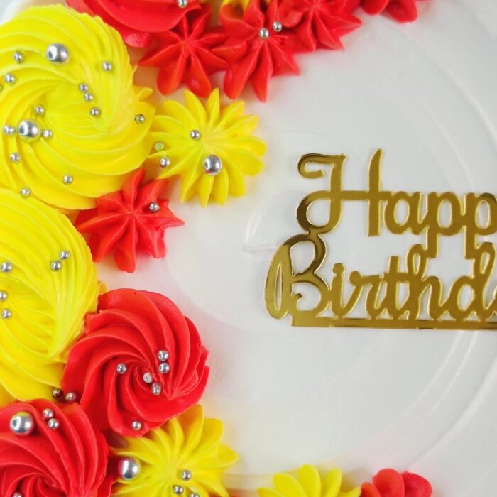 Red & Yellow Rosettes - Image 3