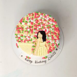 Lady in Garden