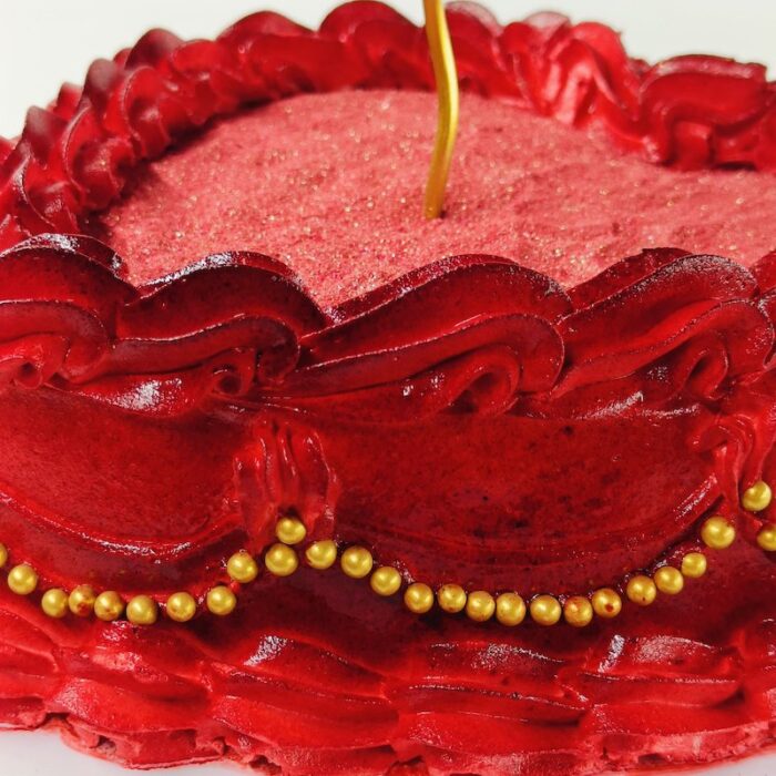 Red Vintage Heart - Image 4