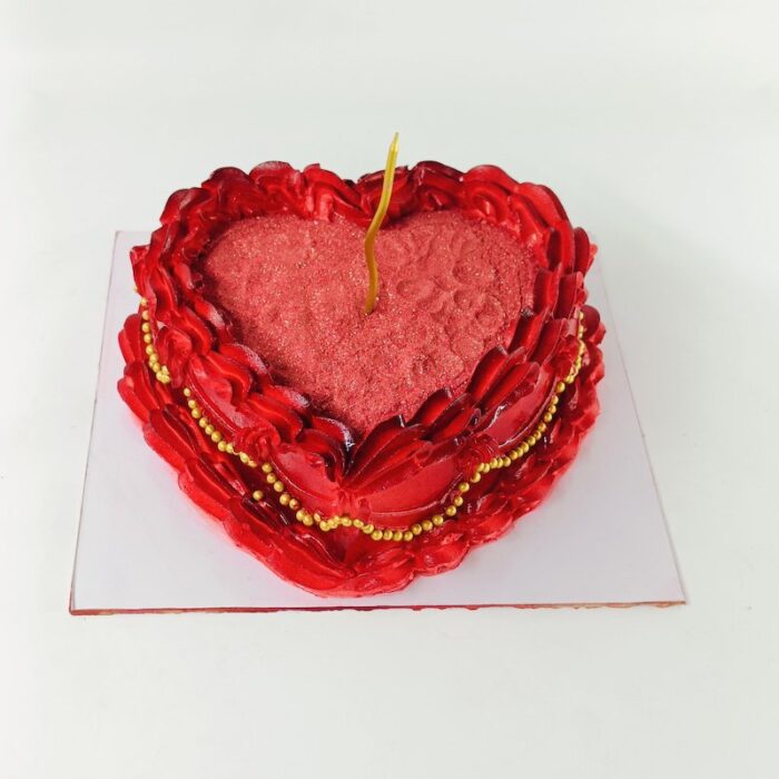 Red Vintage Heart